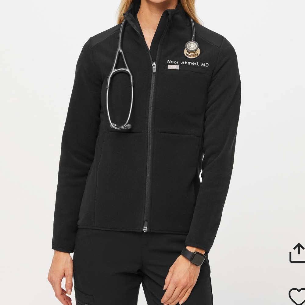 Figs Zip-Up Jacket Size Small